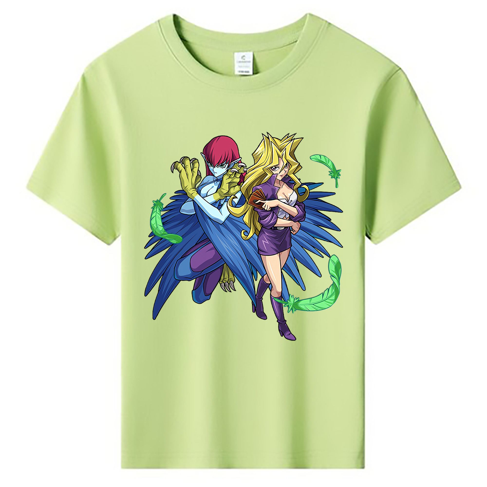 （画像用） 遊☆戯☆王 Yu-Gi-Oh! 綿100％キッズTシャツ（フロントプリント）
